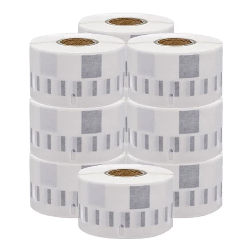 10x Dymo 99013 / S0722410 compatible transparante labels, 36 mm x 89 mm