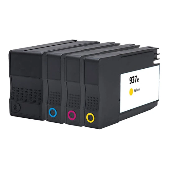 Huismerk HP 937e XL (4S6W2NE-4S6W5NE) inktcartridges voordeelbundel