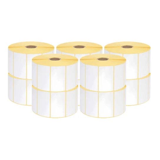 10x Zebra compatible labels, 57 mm x 32 mm