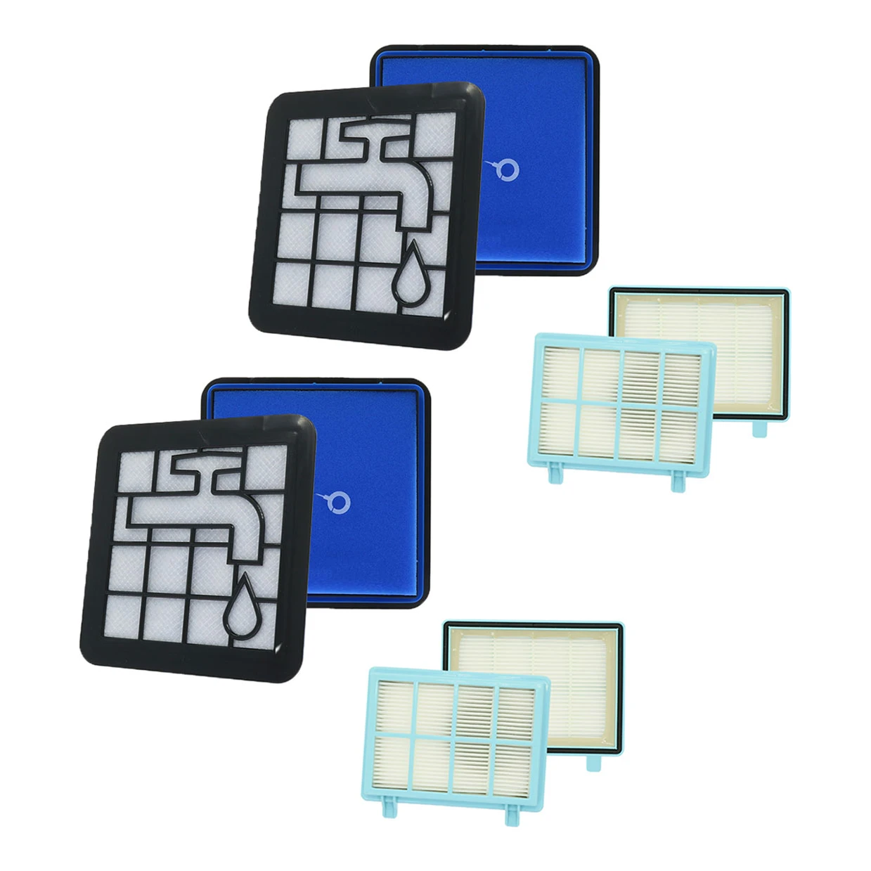 Philips vervangingsset FC8010 2 stuks (Propex Parts)