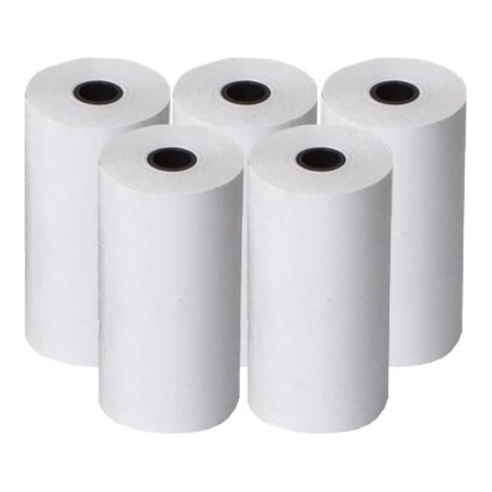 Huismerk thermische kassarol 57x30x8 mm - 10 meter (5 stuks)