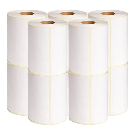 10x Zebra compatible labels, 70 mm x 50 mm