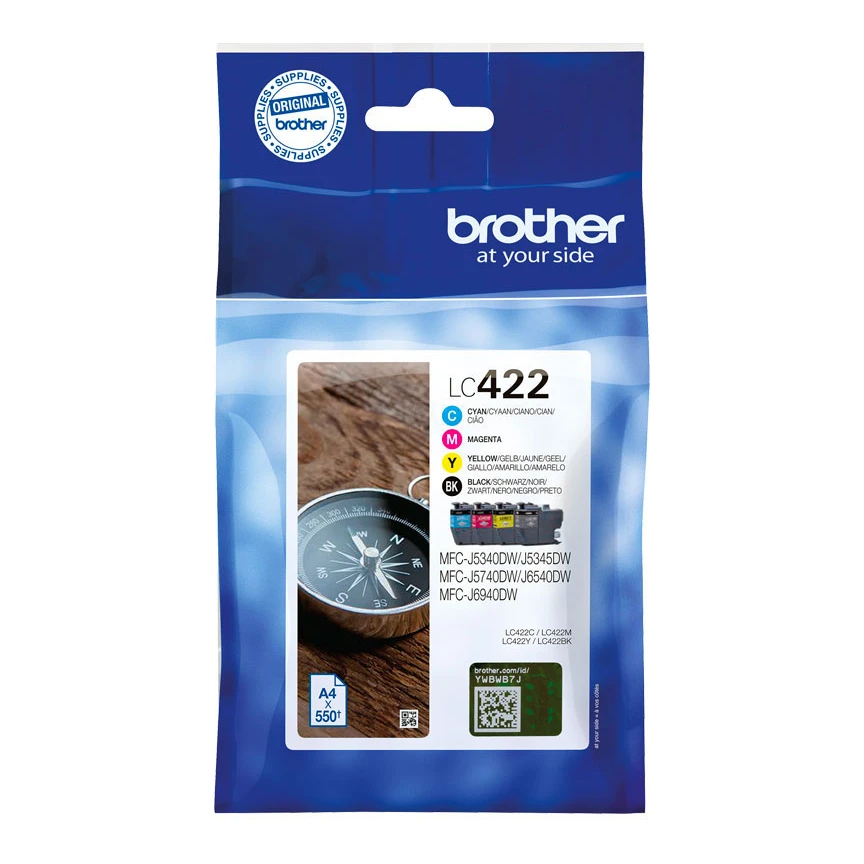 Brother LC-422VAL inktcartridges voordeelbundel (origineel)