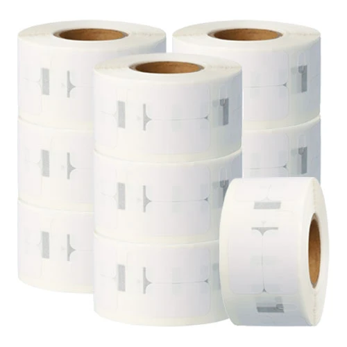 10x Dymo 11353 / S0722530 compatible labels verwijderbaar, 13 mm x 25 mm