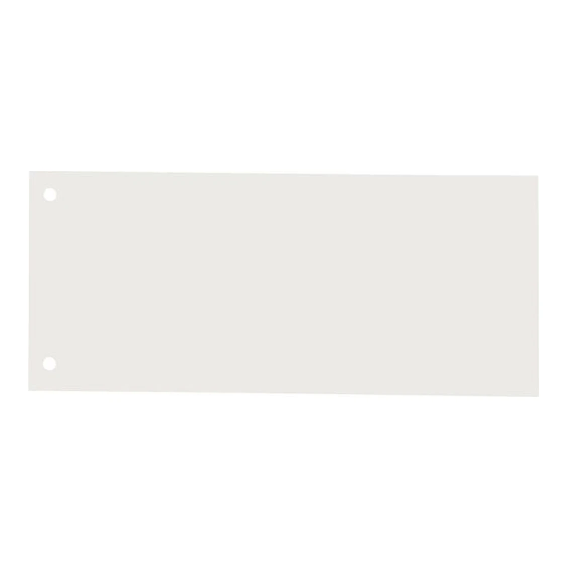 Pergamy scheidingsstroken 105 x 240 mm wit (100 stuks)