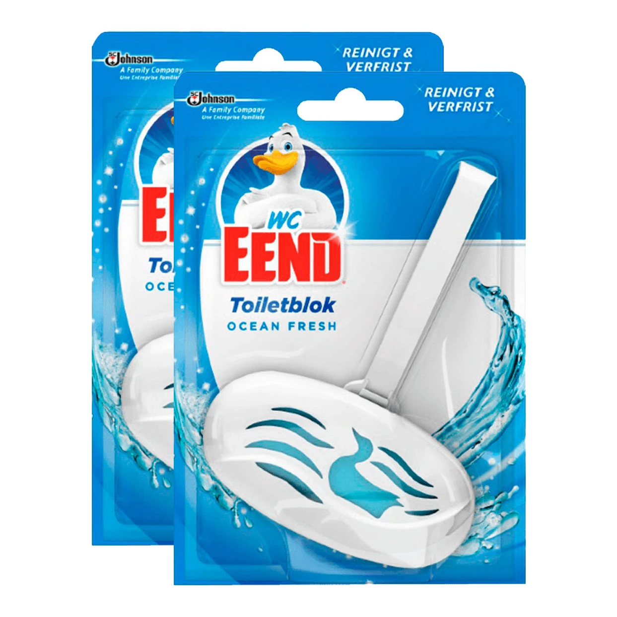 WC-Eend toiletblok Ocean Fresh (2x40 gr)