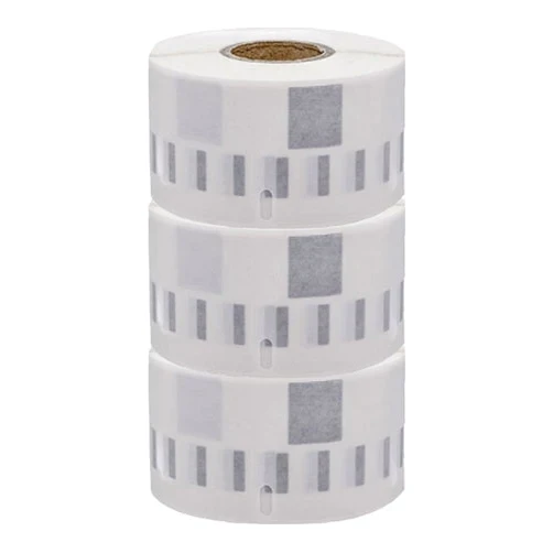 3x Dymo 99013 / S0722410 compatible transparante labels, 36 mm x 89 mm