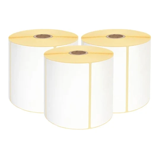 3x Zebra compatible labels, 102 mm x 192 mm