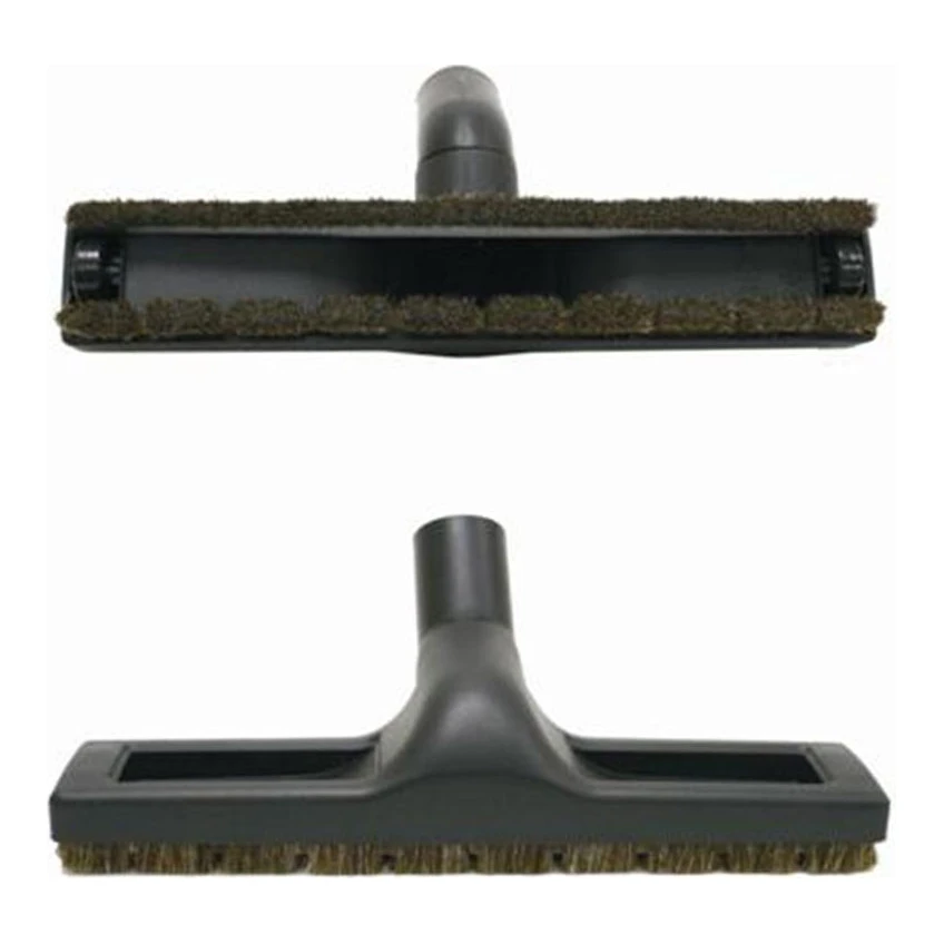 Parketzuigmond extra lang natuurhaar en wieltjes Ø35 mm (eigen merk)