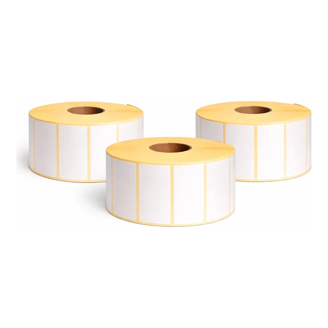 3x Zebra (3007208-T) compatible labels, 31 mm x 22 mm
