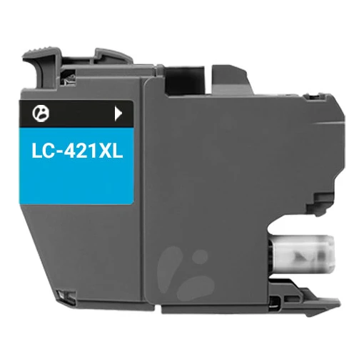 Huismerk Brother LC-421C XL inktcartridge cyaan