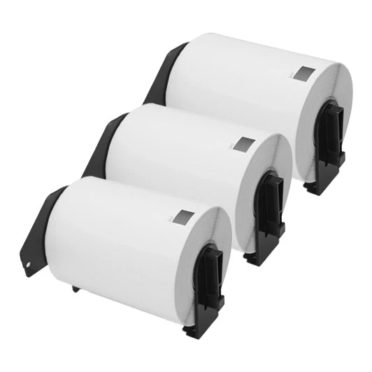 3x Brother DK-11247 compatible verzendlabels, 103 mm x 164 mm