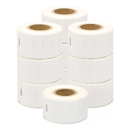 10x Dymo 99010 / S0722370 compatible Labelwriter 550 labels, 28 mm x 89 mm