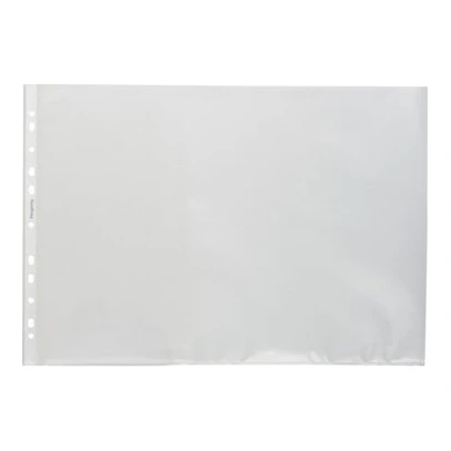 Pergamy A3 landschape insteekhoezen, generfd, 11-gaats, 80 micron (100 stuks)