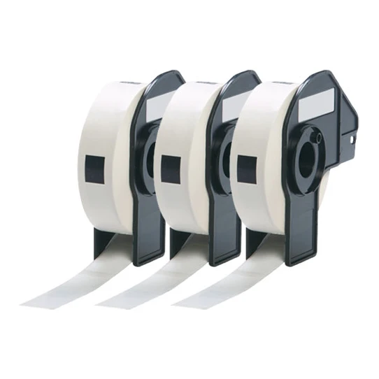 3x Brother DK-11204 compatible labels, 17 mm x 54 mm
