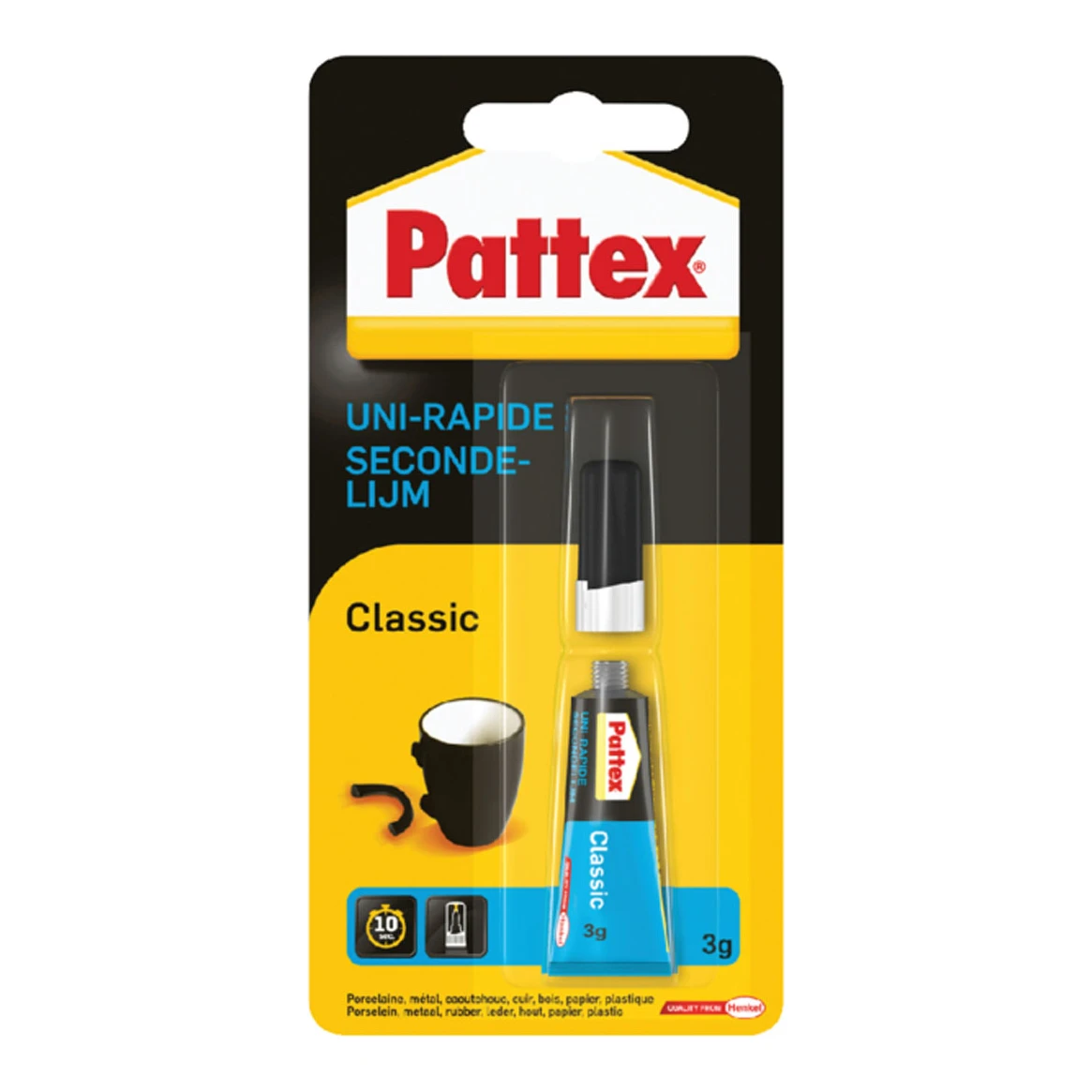 Pattex Classic secondelijm tube (3 gr)