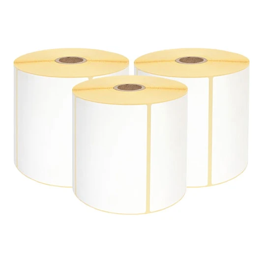 3x Zebra compatible labels, 102 mm x 76 mm