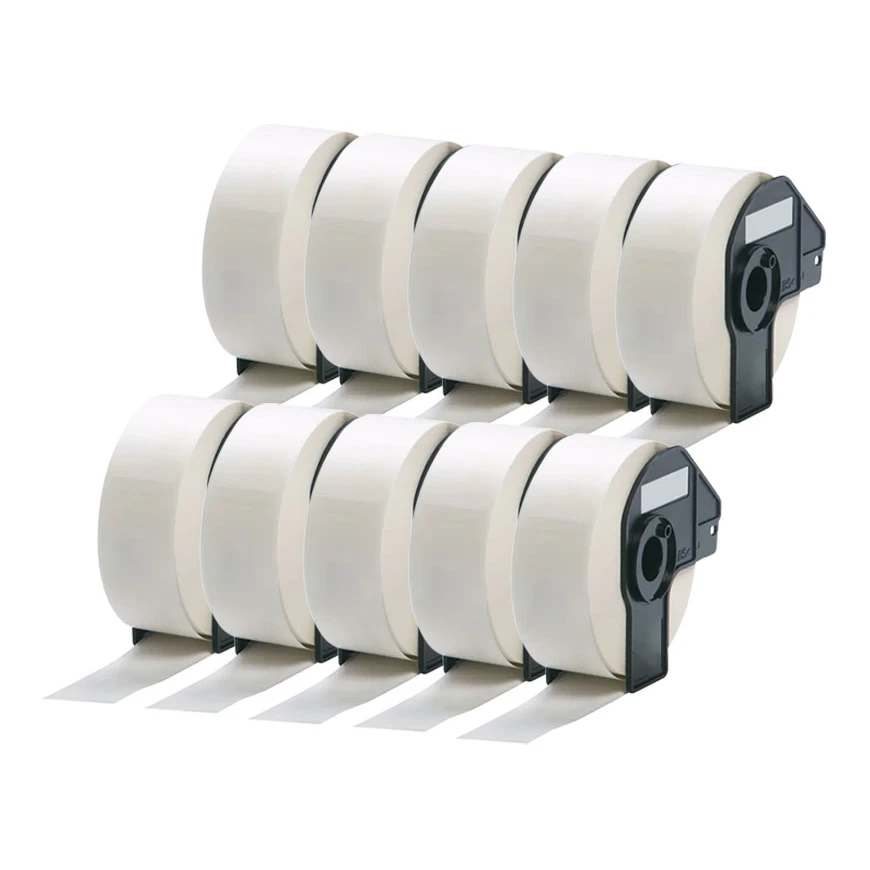 10x Brother DK-11201 compatible adreslabels, 29 mm x 90 mm