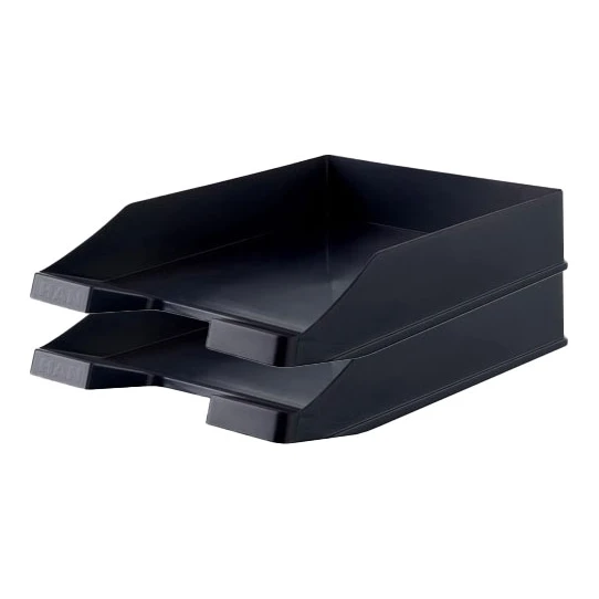 Han Karma A4 brievenbak zwart (2 stuks)