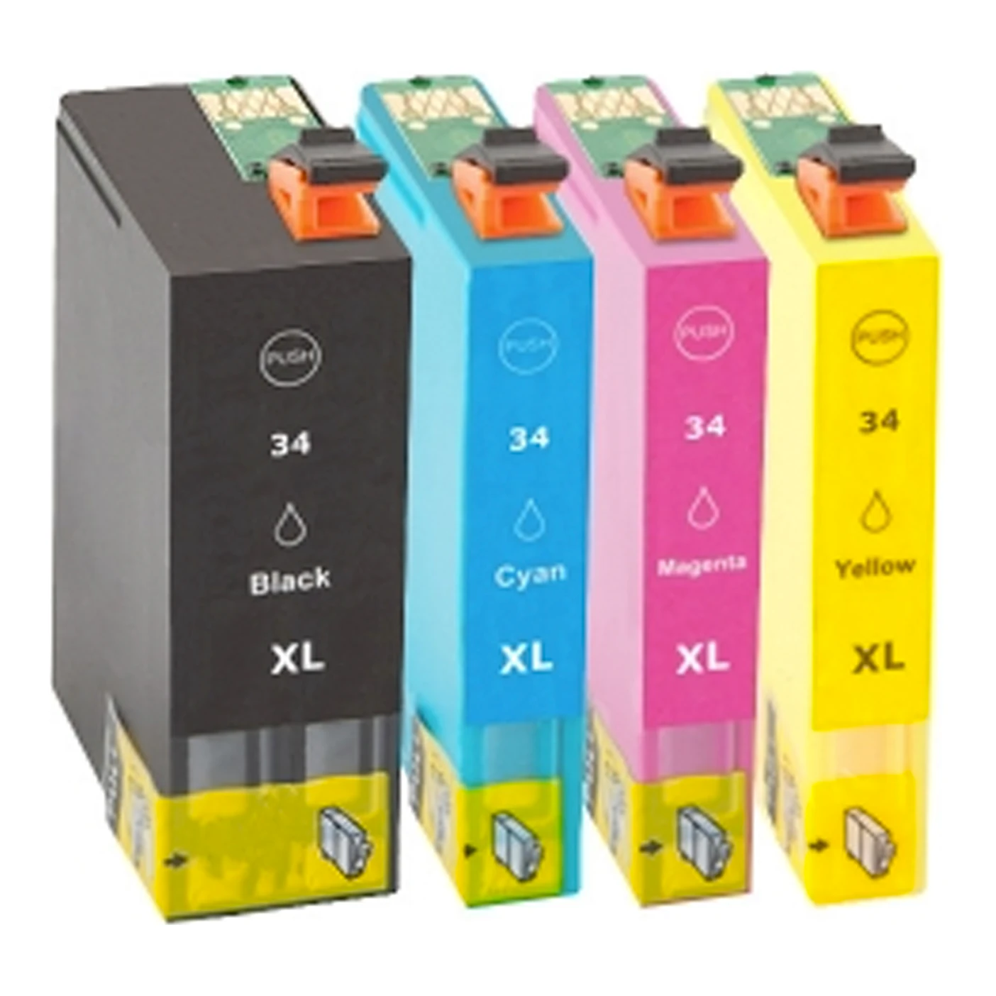 Huismerk Epson 34 XL (T3476) inktcartridges voordeelbundel