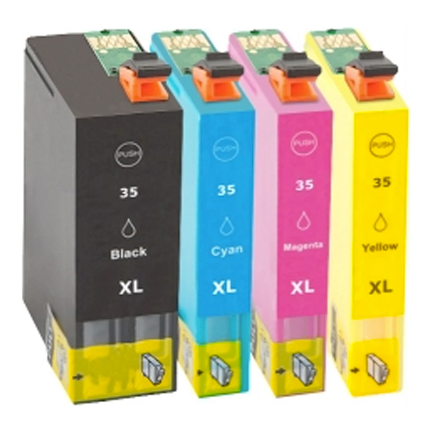Huismerk Epson 35 XL (T3596) inktcartridges voordeelbundel