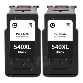 2x Huismerk Canon PG-540 XL (5222B005) inktcartridges voordeelbundel