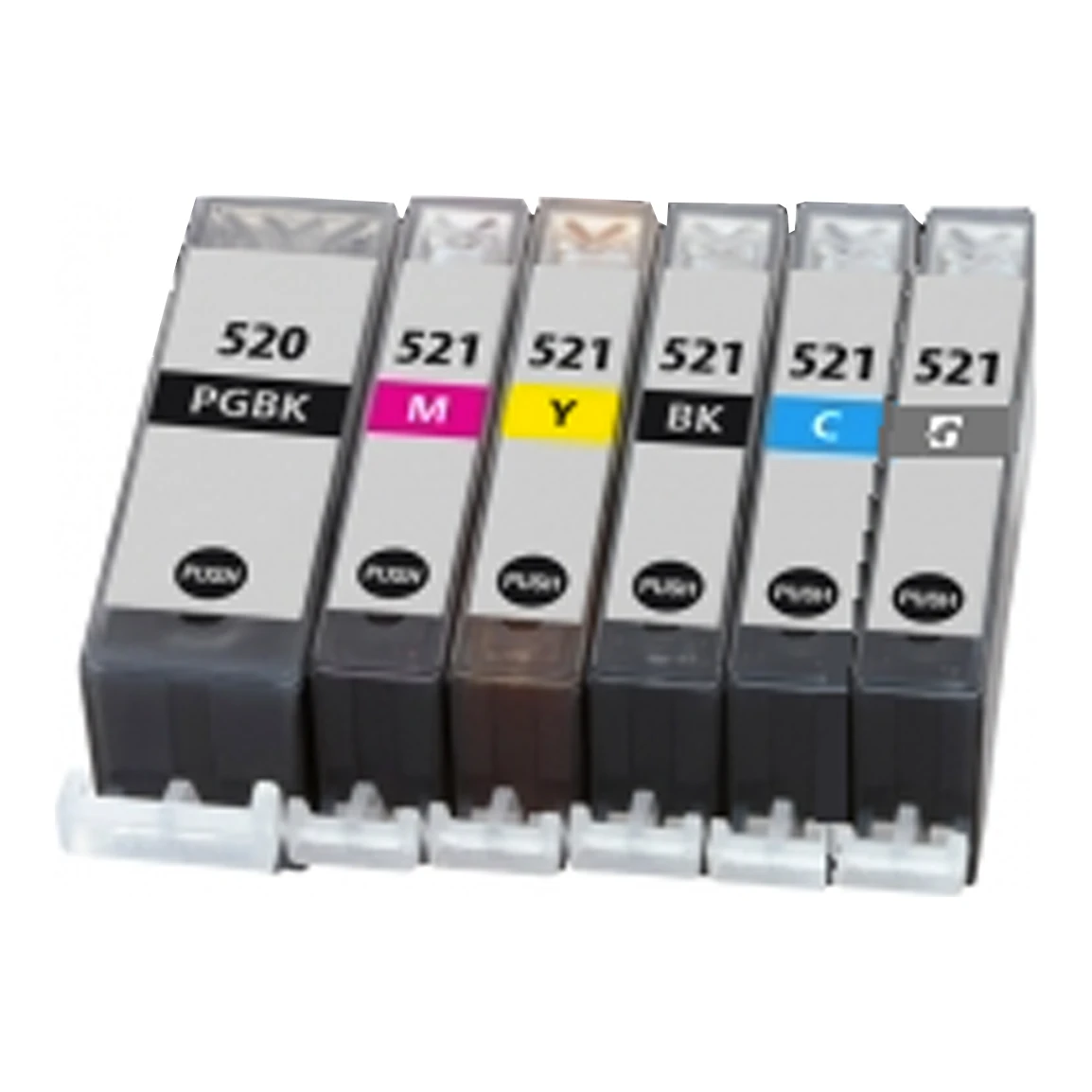 Huismerk Canon PGI-520 + CLI-521 inktcartridges voordeelbundel (6set)