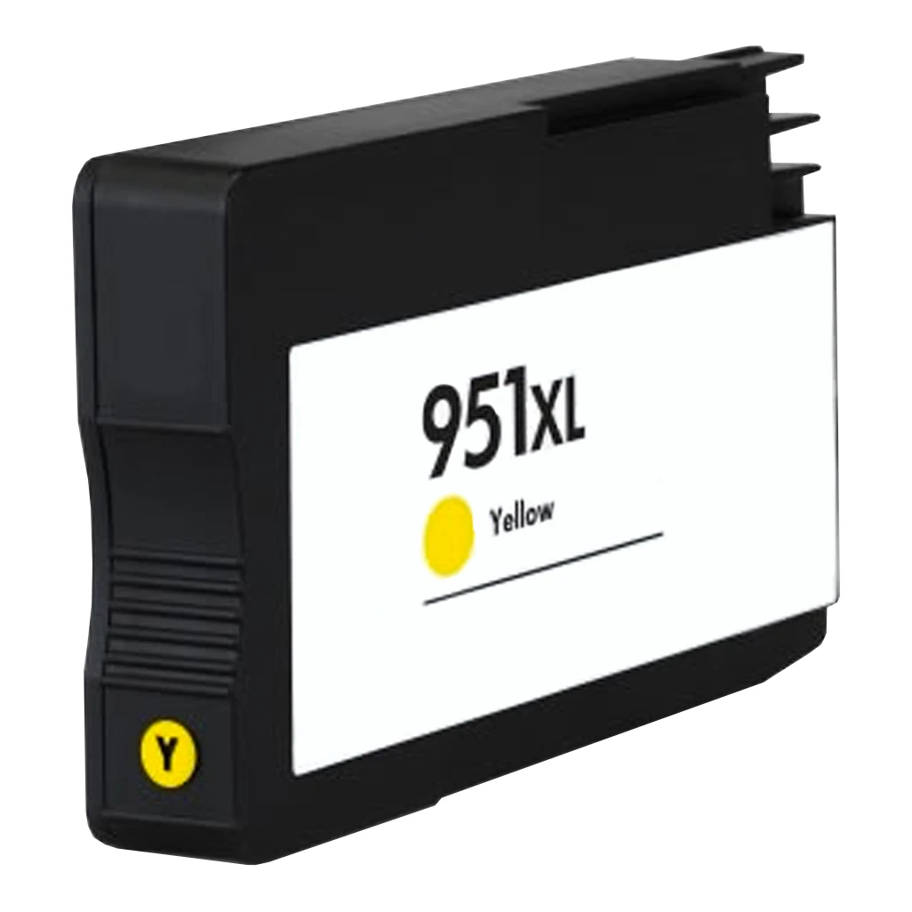 Huismerk HP 951XL (CN048AE) inktcartridge geel