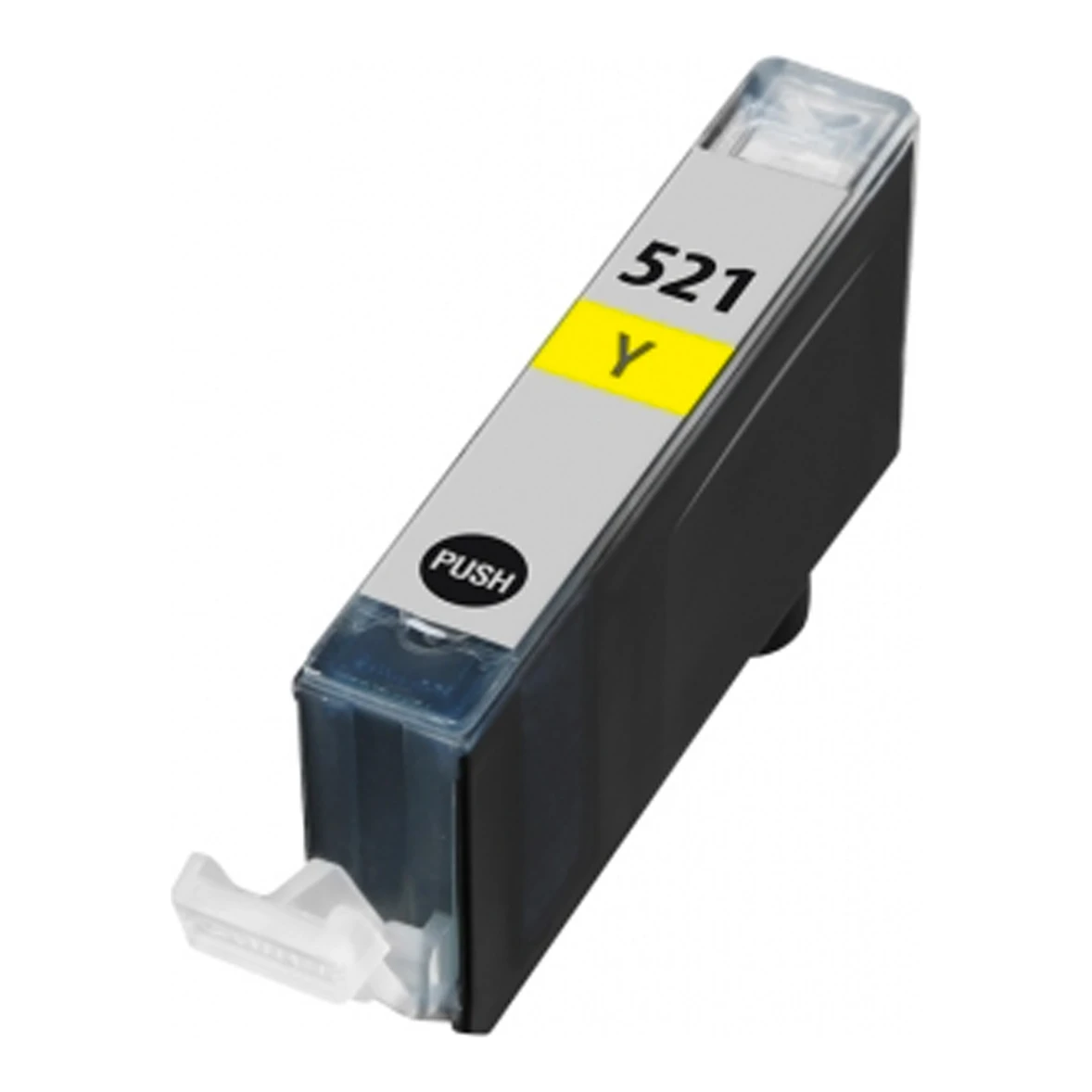 Huismerk Canon CLI-521Y inktcartridge geel