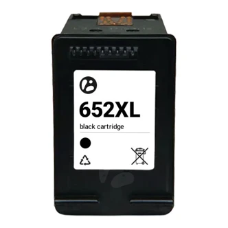 Huismerk HP 652XL (F6V25AE) inktcartridge zwart