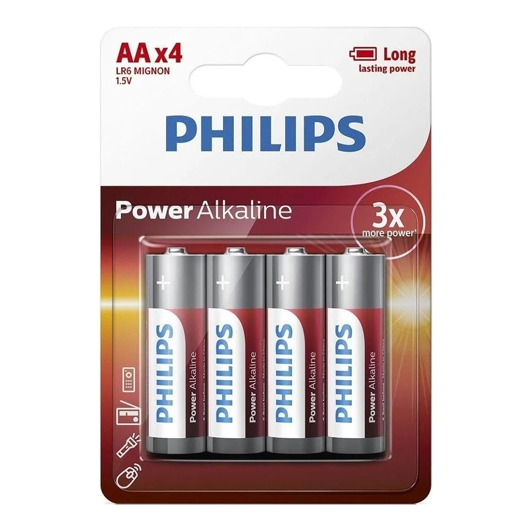 Philips Power AA batterijen 4-pack