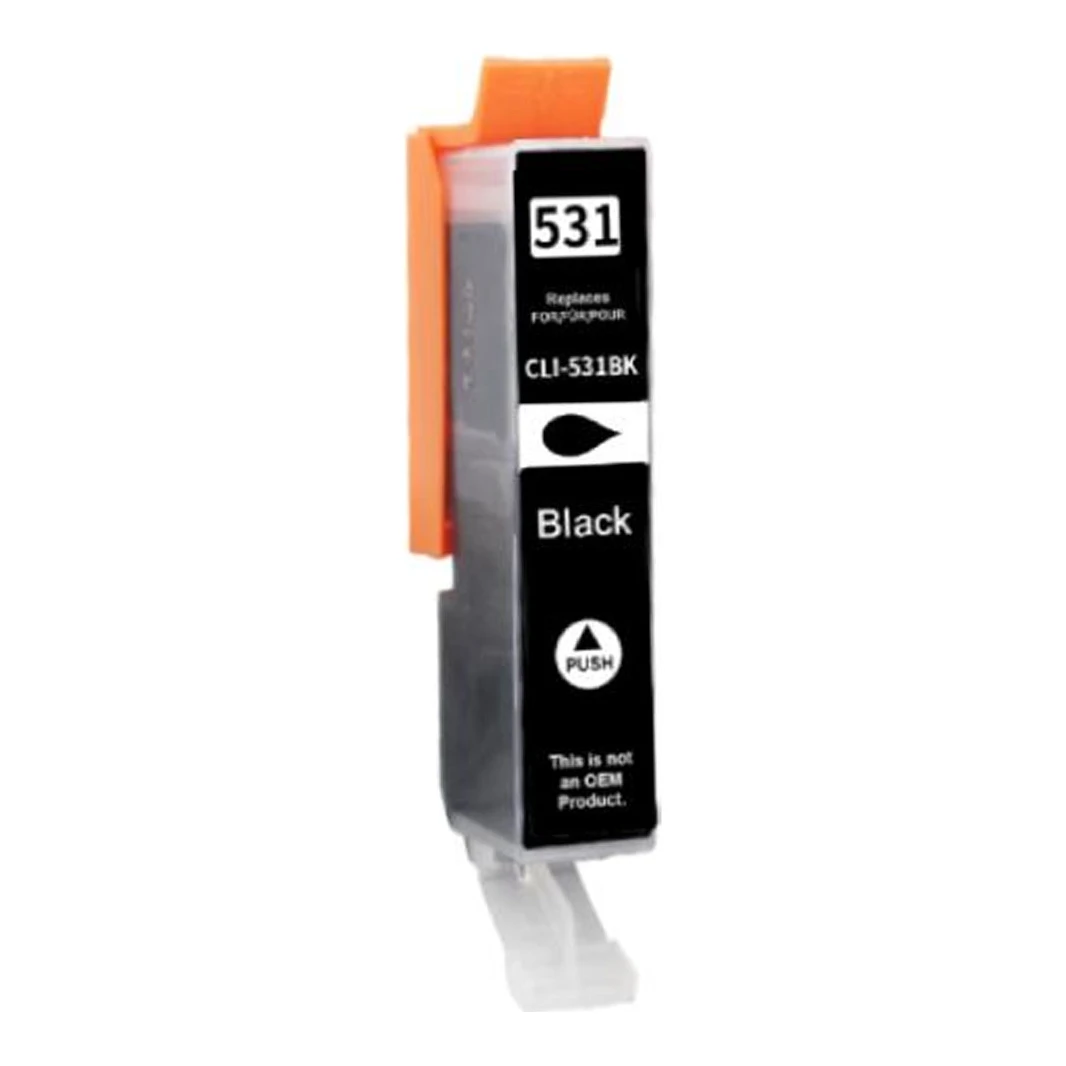 Huismerk Canon CLI-531BK inktcartridge zwart