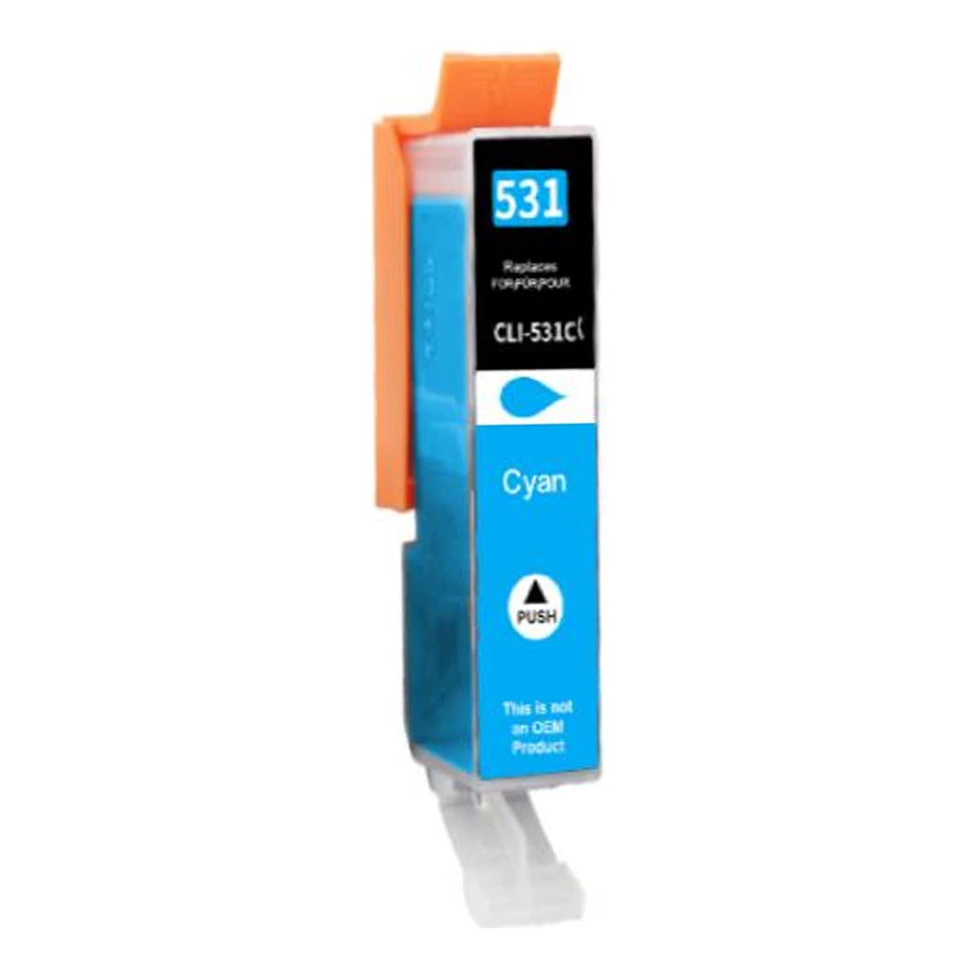 Huismerk Canon CLI-531C inktcartridge cyaan
