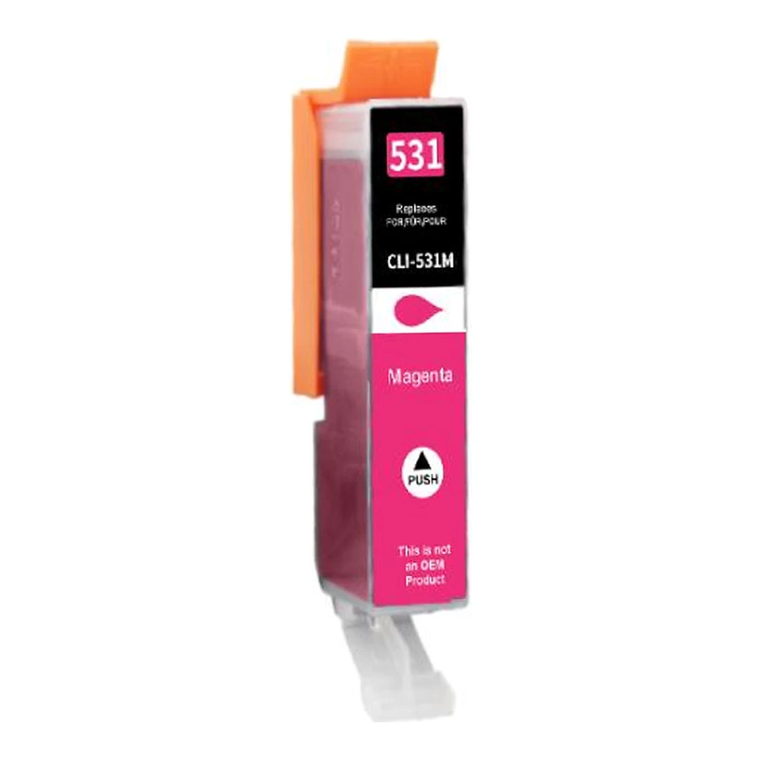 Huismerk Canon CLI-531M inktcartridge magenta