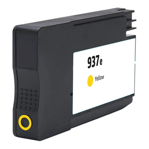 Huismerk HP 937e XL (4S6W4NE) inktcartridge geel
