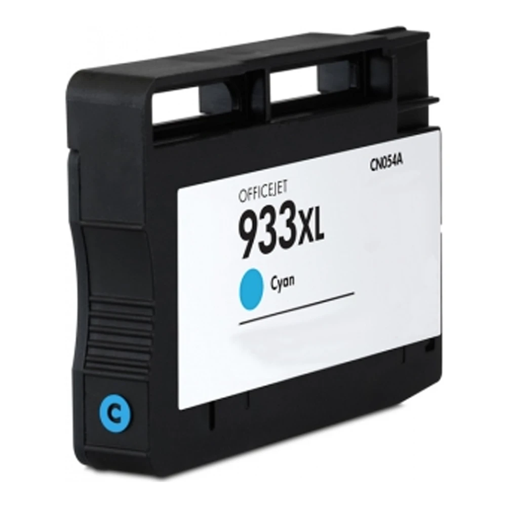 Huismerk HP 933XL (CN054AE) inktcartridge cyaan