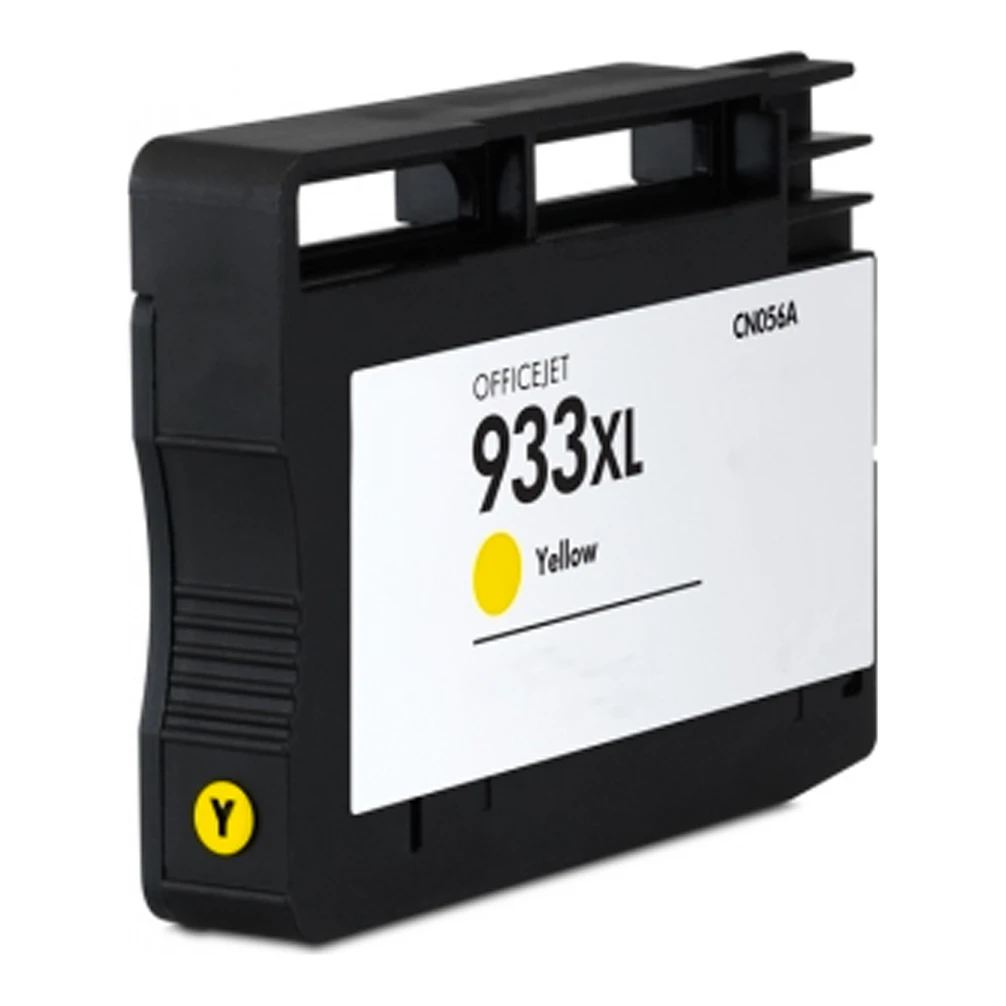 Huismerk HP 933XL (CN056AE) inktcartridge geel