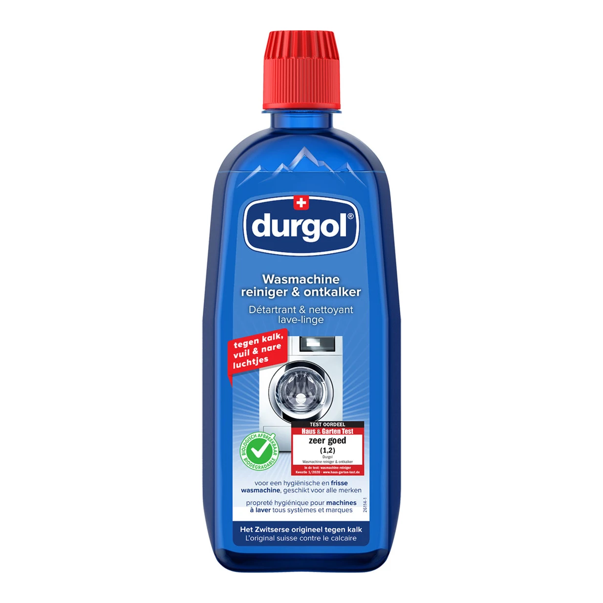 Durgol wasmachine reiniger & ontkalker (500 ml)