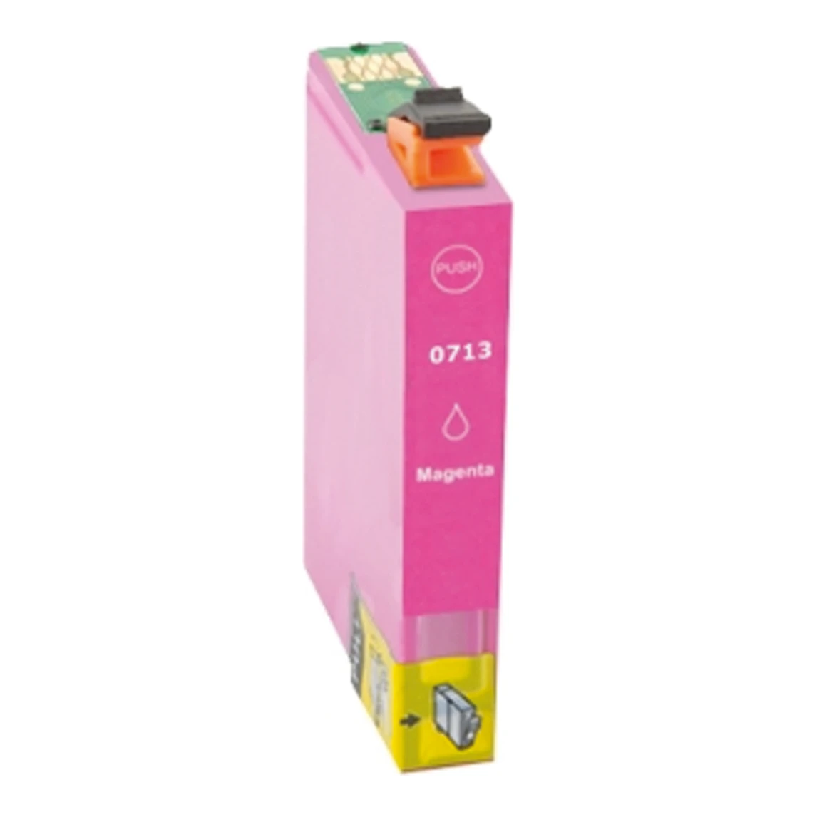 Huismerk Epson T0713 XL inktcartridge magenta