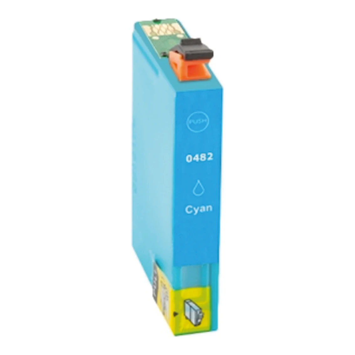 Huismerk Epson T0482 XL inktcartridge cyaan