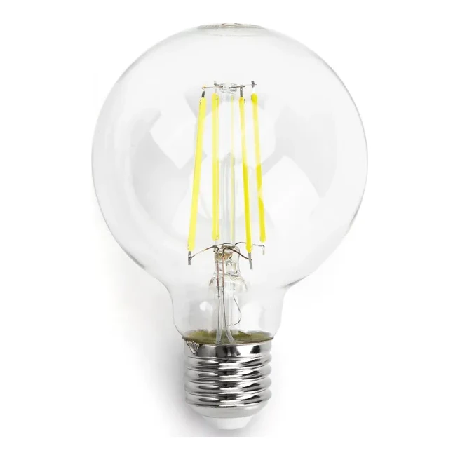 E27 LED Filament lamp | Globe G95 | 6500K daglicht wit | 4W (40W)