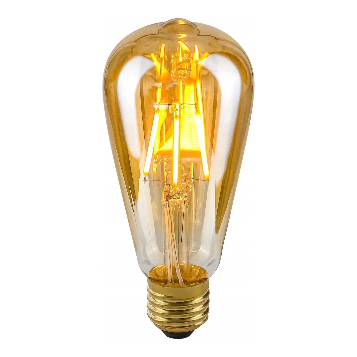 E27 LED Filament lamp | Edison ST64 | 2200K warm wit | 4W (35W)