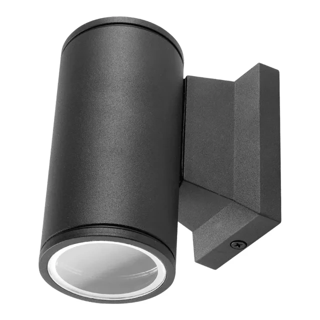 GU10 LED wandlamp | IP65 | Rond | Zwart