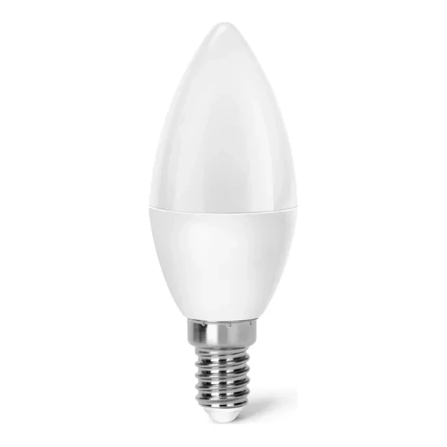 E14 LED lamp | Kaars C37 | 6500K daglicht wit | 4W (31W)