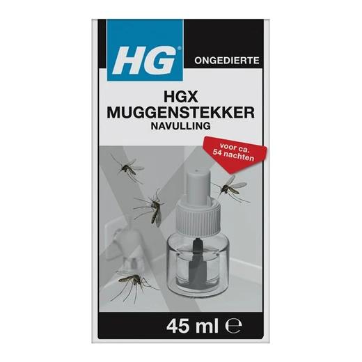 HGX muggenstekker navulling (45 ml)