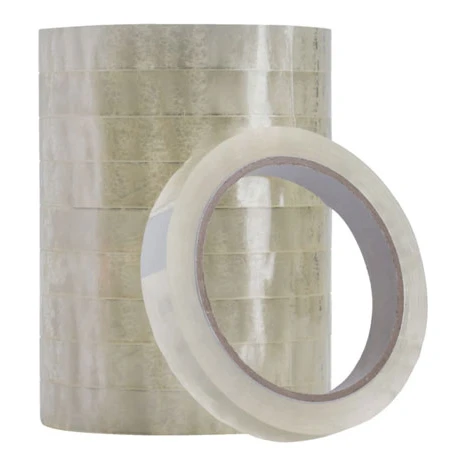 10x Quantore transparant plakband 15 mm x 66 m