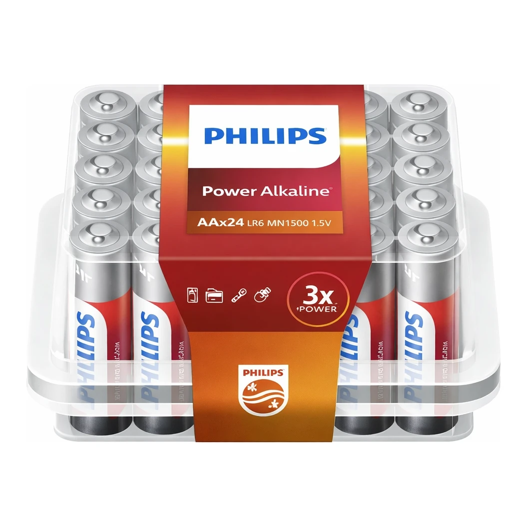 Philips Power AA batterijen 24-pack
