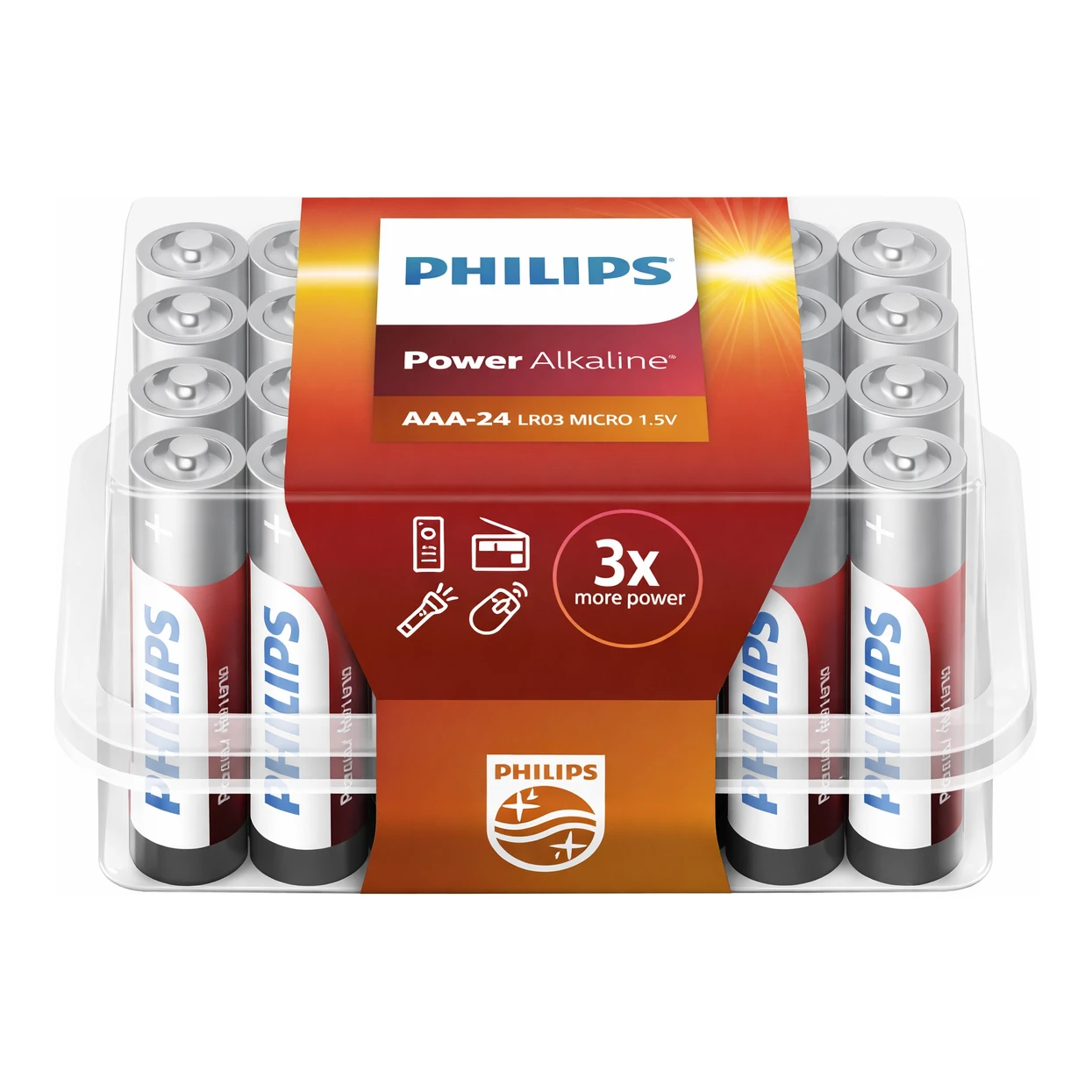 Philips Power AAA batterijen 24-pack