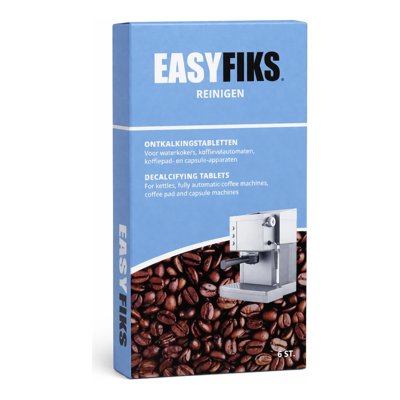 EasyFiks ontkalkingstabletten (6 stuks)