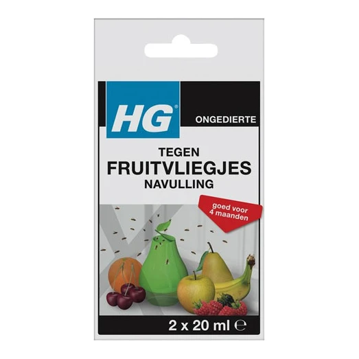 HGX fruitvliegjes val navulling (2x20 ml)